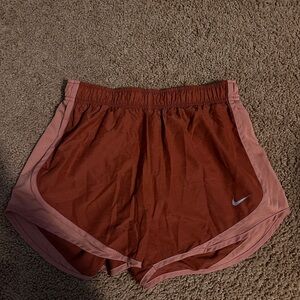 Nike Burnt Orange Athletic Shorts